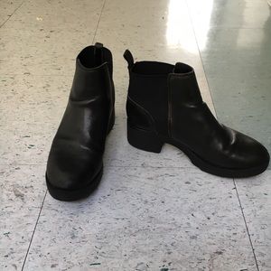 Black Aldo Booties